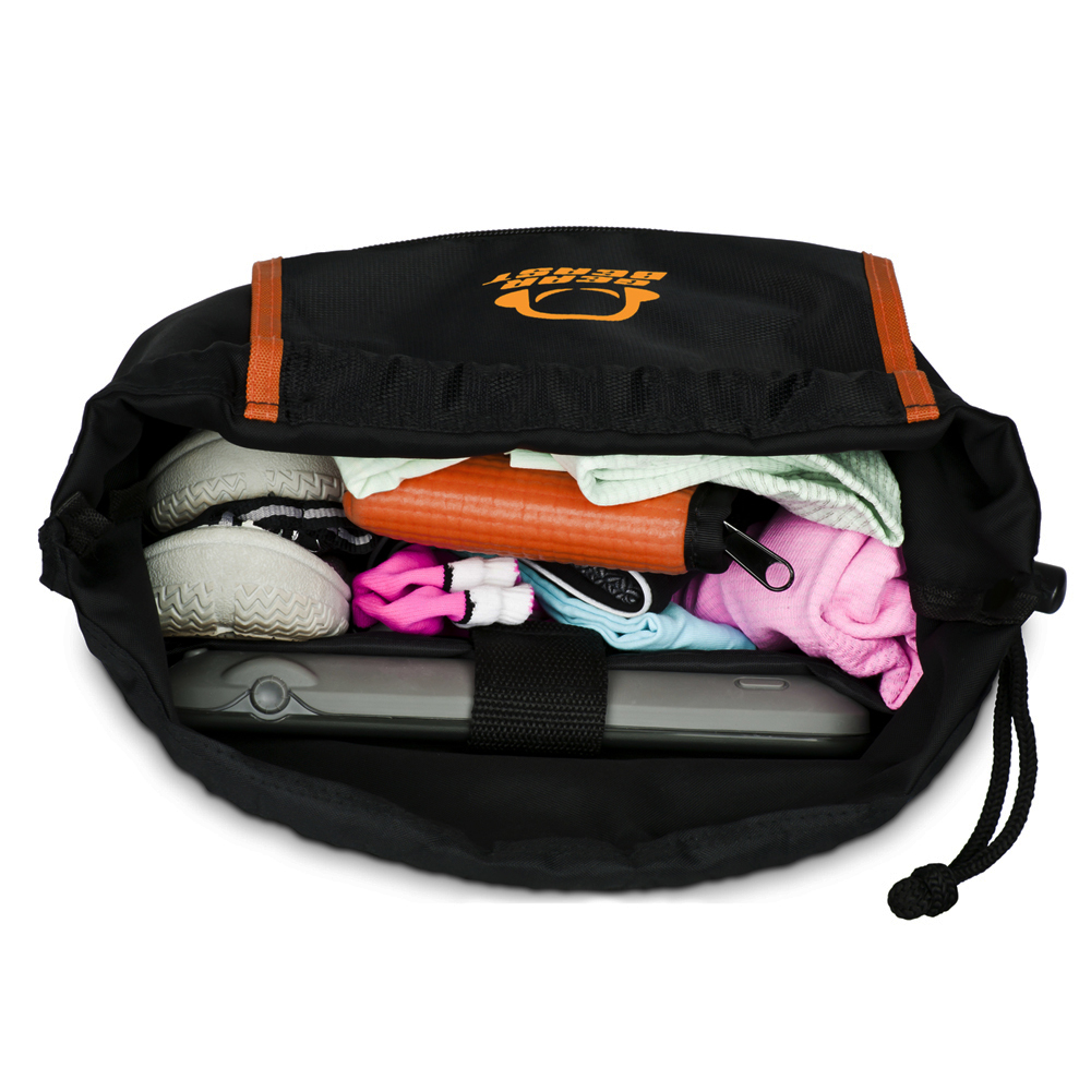  Gear Beast Drawstring Bag Backpack Interior 