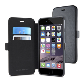 Premium Synthetic Leather Wallet Folio Case w/Magnetic Tab Closure                                iPhone 6 (4.7”)