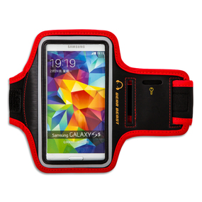 Sports Armband + Key Holder for Apple iPhone 6 (4.7) & Samsung Galaxy S6 / S6 Edge / S5 / S4 / S3 & Samsung Alpha & Sony Xperia Z3 & HTC & Nexus & Nokia & Droid & More