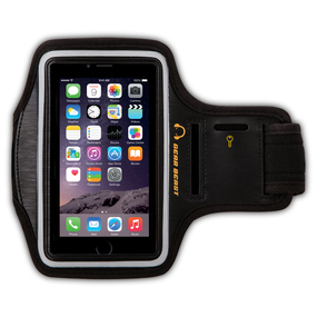 Deluxe Running Armband (Size XLG) for 5.2" to 5.7" Smartphones (Apple iPhone 7 Plus / 6s Plus / 6 Plus / Galaxy S7 Edge / S6 Edge+ / Note 5 / 4 & More)