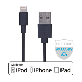 1 Meter (3.3 FT) Apple MFI Certified Charge & Sync Lightning Cable