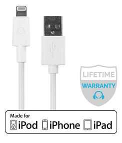 3 Meter (9.8 FT) Apple MFI Certified Charge & Sync Lightning Cable