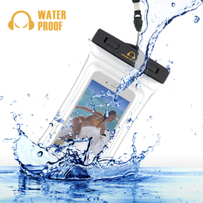 TPU Floating Waterproof Bag for Smartphones with Displays up to 5.7 & More