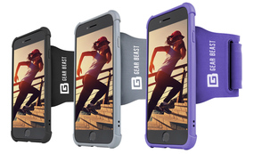 Quick Connect iPhone 7 Plus Rugged Protective Case Sports Armband