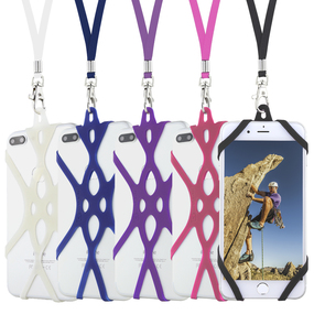 Smartphone Web Lanyard with Nylon Neck Strap