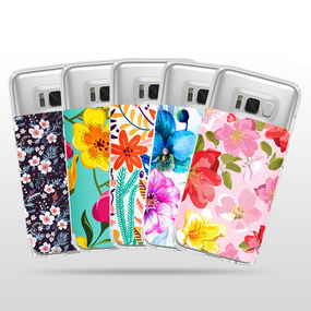 Universal Smartphone Wallets Floral
