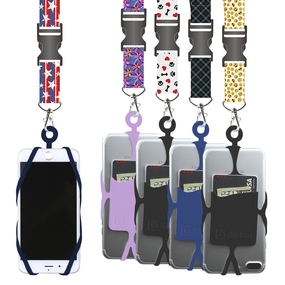 Lanyard with Pocket and Ribbon Necklaces