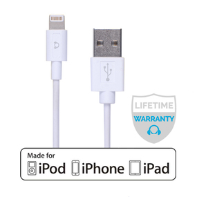 6" Apple MFI Certified Charge & Sync Lightning Cable